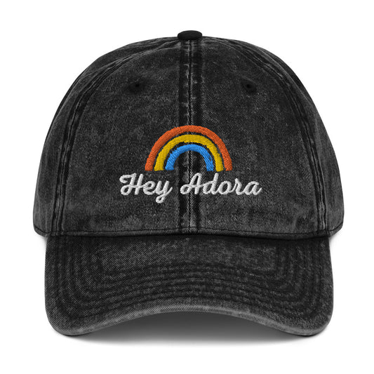 Hey Adora She Ra Hat, She-Ra And The Princess of Power, Catra Vintage Cotton Twill Cap